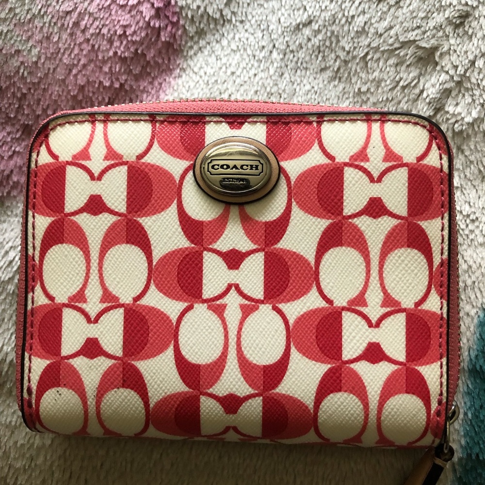 NWOT COACH WALLET PINK